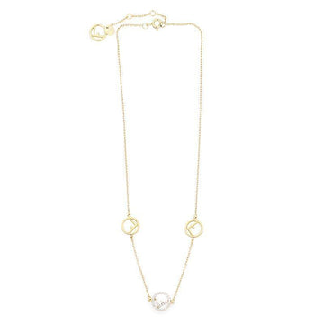 Fendi Women's FF Logo Necklace (Gold) 8AG735 6DM F089U 152823540