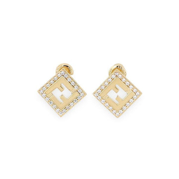 Fendi Women's Forever FF Logo Earrings (Gold) 8AK916 ATEP F089U 152823572