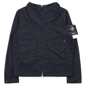STONE ISLAND ライトコンパクトタッチポリ-TCフーデッドジャケット 153243377