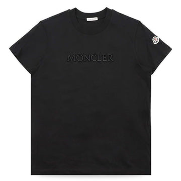 MONCLER レタリング刺繍ロゴ半袖シャツ 8C00012 89AUO 999 153689670