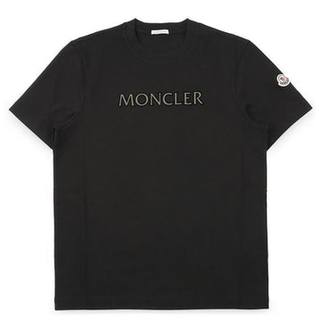 MONCLER Männer T-Shirt mit Logo-Motiv (schwarz) 8C00075 89B8U 999 154422345