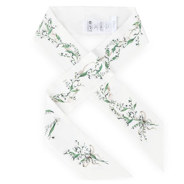 DIOR Seidenschal für Damen mit Muguet du Vallée (Weiß) 62LIL106I670 080 155989594