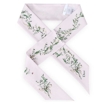 Dior Women's Lily of the Valley Silk Scarf (Rose) 62LIL106I670 410 155989613