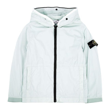 Stone Island 23 S/S Stone Kids Wappen Patch Two-Line Hooded Jacket (Light Gray) 781640332 V0061 54751110