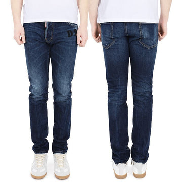 DSQUARED2 Männliche Dark Semplarise Washed Coolguy Jeans S74LB1292 54759667