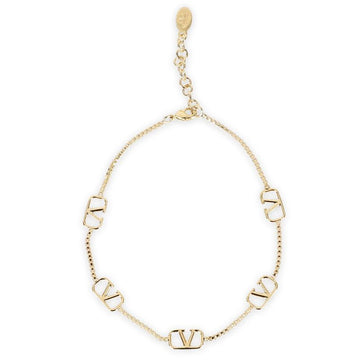 VALENTINO レディース Vロゴ シグネチャーブレスレット（ゴールド）5W2J0U87MET CS4 95989517