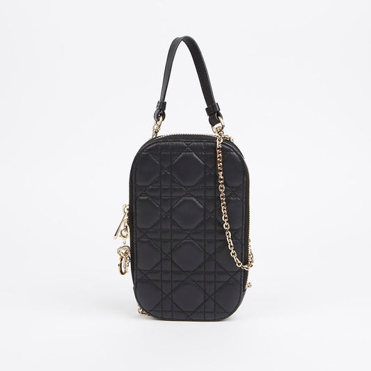 Dior Lady Mobile Phone Holder Crossbody Bag 155592379 [P]