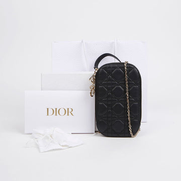 Dior Lady Mobile Phone Holder Crossbody Bag 155592379