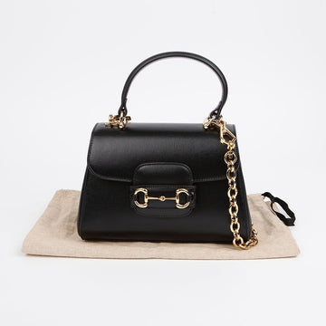 GUCCI Mini Top Handle Schulter-Handtasche 1955 mit Horsebit 703848 155624379
