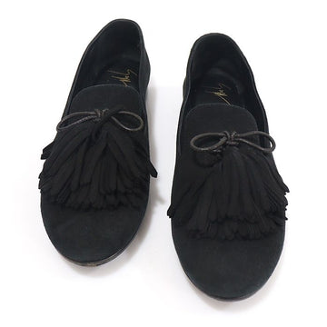 Giuseppe Zanotti DALILA Black Suede Tassel Slip-On Women's Loafers 36 156051820