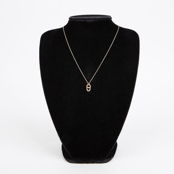 HERMES ブルーダイヤモンドシャンクルネックレス 155739963
