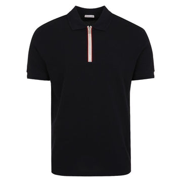 MONCLER トリコット ジッパーポロ 半袖Tシャツ 89A16 77X 25SS 8A00002 140336240