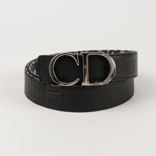 Dior 95 Size CD Buckle Reversible Belt 155220067 [P]