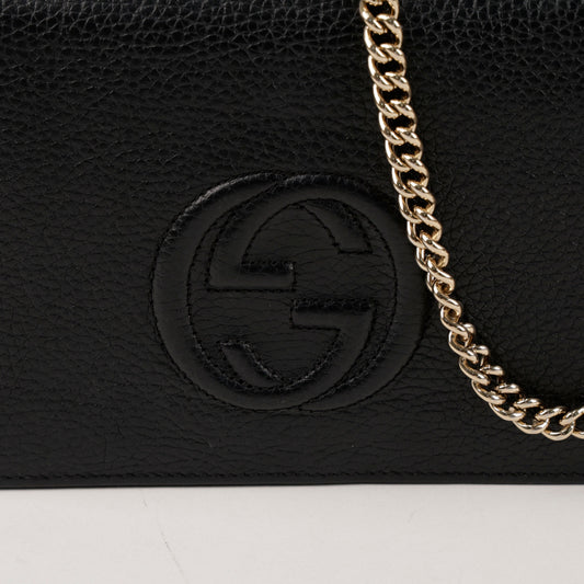 Gucci Interlocking Soho Chain Shoulder Crossbody Bag 598211 155331038 [P]