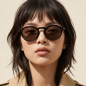 Burberry Sunglasses BE4280 3001/73 Retro Fashion Round Acetate 60923731