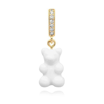 CRYSTAL HAZE JEWELRY ノスタルジアベア - パウダーペイブコネクタ 女性用 151110360