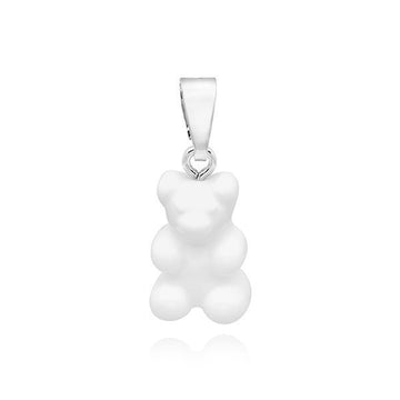 CRYSTAL HAZE JEWELRY NOSTALGIA BEAR-POWDER-CLASSIC CONNECTOR SILBER Damen Charm 151110364