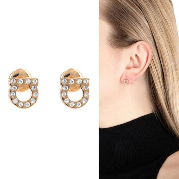 SALVATORE FERRAGAMO Gancini Kristall Ohrringe 156055370