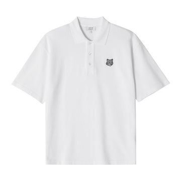 MAISON KITSUNE Herren Kurzarm-T-Shirt mit Kragen 151111664