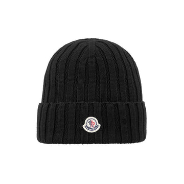 Moncler Logo Patch Beanie 156058325
