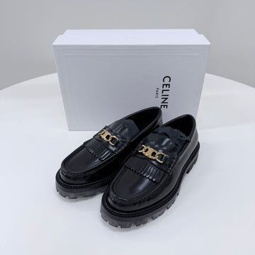 CELINE Trioffe Margaret Polished Loafer Schwarz 156058773