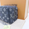 LOUIS VUITTON Monogram Shadow Locker Kit Navy 26ss 156058860 [P]