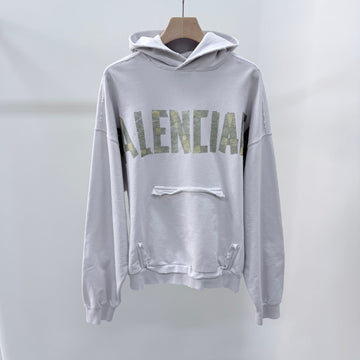 BALENCIAGA 24ss Tape-Typ Logo Hoodie [S+ / XXS] 156058984