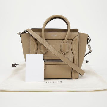 CELINE Luggage Nano Tote Schultertasche 155593744