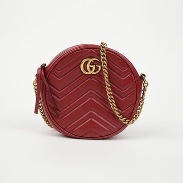 GUCCI Mini-Round Shoulder Crossbody Bag 550154 GG 155737082