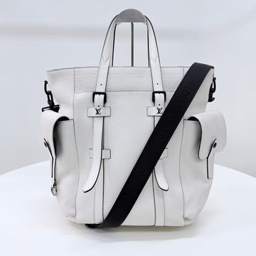 Louis Vuitton Christopher Tote Bag White 156070463
