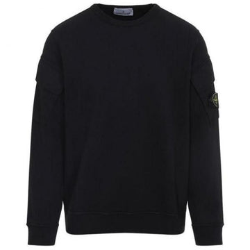 STONE ISLAND ブロシェドオーガニックコットンフリースレギュラーフィットクルーネックスウェットシャツ (K2S15 S0A20 V0029) 146991702