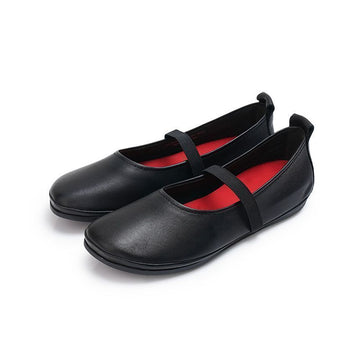 CAMPER Damen Leichtleder Ballerinas Schwarz 152735304