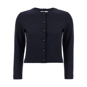 THOM BROWNE ミラノクルーネックカーディガン 148911051