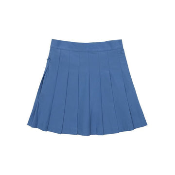 J Lindeberg Women's Solid Pleated Skirt Blue 152738898
