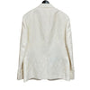 FENDI weißer Baumwolle Leinen Blazer 156100288 [P]
