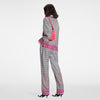 LOUIS VUITTON Geometrische Metallic Blumen Pyjama Hose 34(44) 156101699 [P]