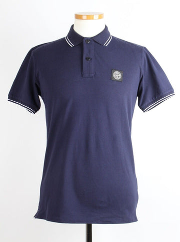 Stone Island Junior Patch PK T-Shirt Navy 14Y 156103835