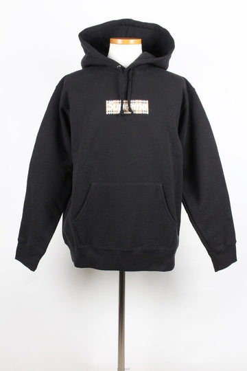 Burberry Box Logo Fleece Hoodie Sweatshirt Black S(95) 156103872