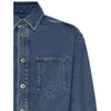 Loewe 26 Anagram Denim Overshirt 156105140 [P]