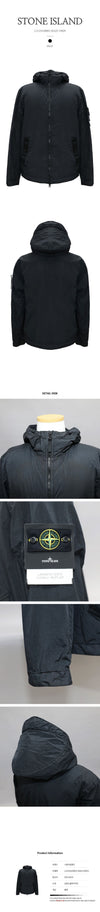 Stone Island Crinkle Laps Hooded Jacket 151334341 [P]