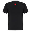 Comme Des Garcons Women's Heart Patch T-Shirt Black 25SS AX-T340-051-1 139000084 [P]