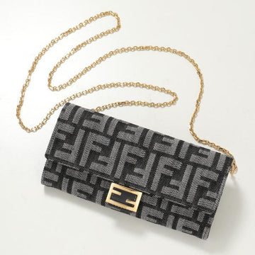 FENDI Geldbörse mit Kette FF Jacquard (8M0365 AUT4 F1UJ5) 153556871