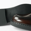 PRADA Leder Slipper in Schokoladenbürstung (2DE127 G 000F 055 F0038) 156114032 [P]