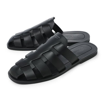 Prada Leather Fisherman Mule 153559739