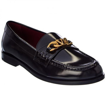 VALENTINO Vロゴチェーンレザーローファー 3Y0S0G03 YZX 0NO 3Y2S0G03 0NO 75893863