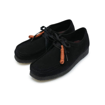 Clarks Wallabee Black Suede 152922410