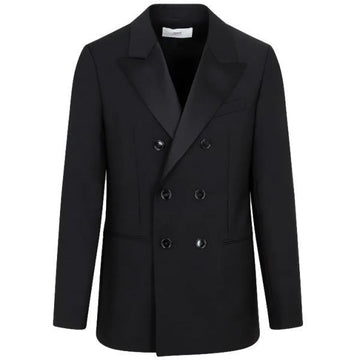 AMI Double Breasted Smoking Jacket 124903784