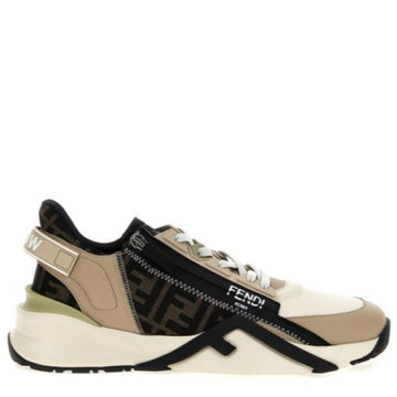 Fendi Flow Leather Low-top Sneakers 144875377