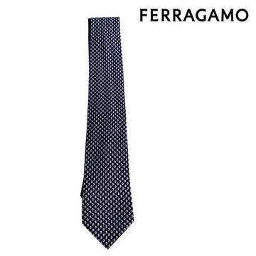 SALVATORE FERRAGAMO ペガサスプリントシルクネクタイ 155739270