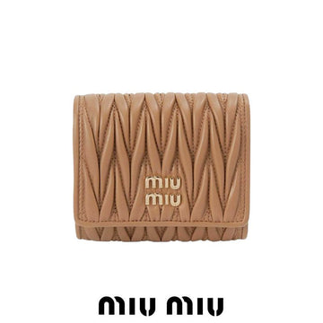 MIU MIU ナッパレザー女性用財布 154955108